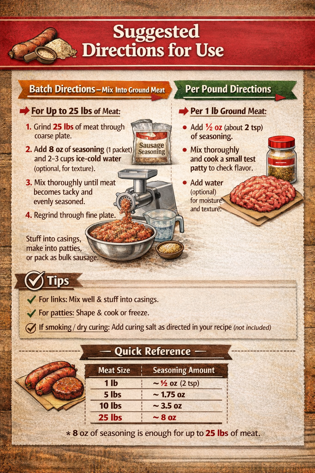 Butcher’s Blend Country Style Sausage