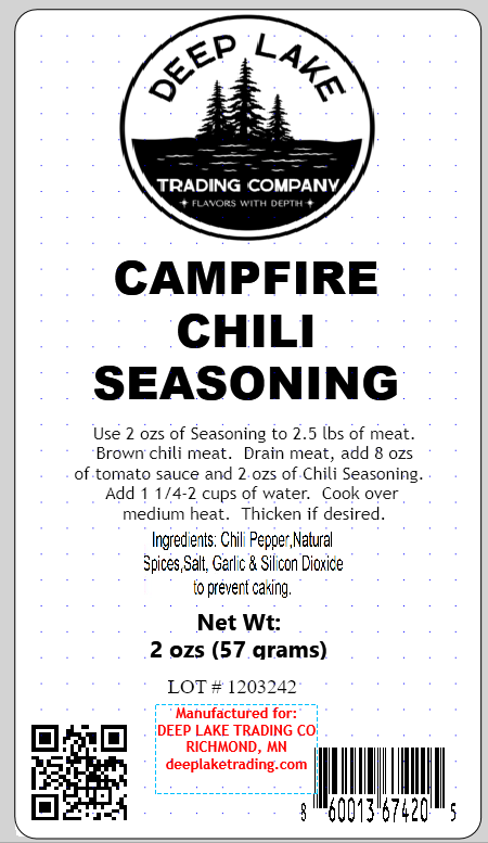 3 pack Campfire Chili Seasoning